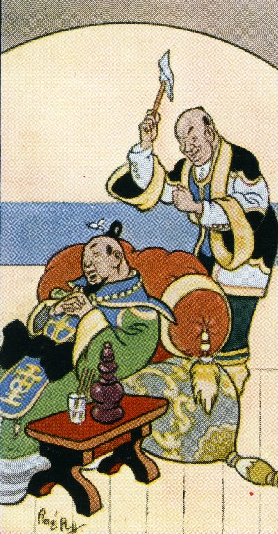 Ne retirez pas une mouche de la tête de votre ami avec une hache, 1932 - René Bull
